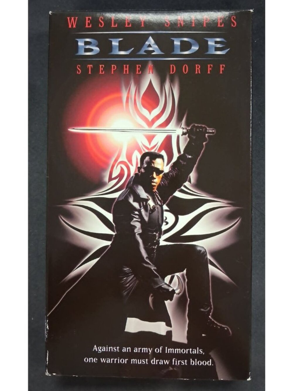 Blade (VHS Video, 1998) Wesley Snipes Original Case New Line Home Video